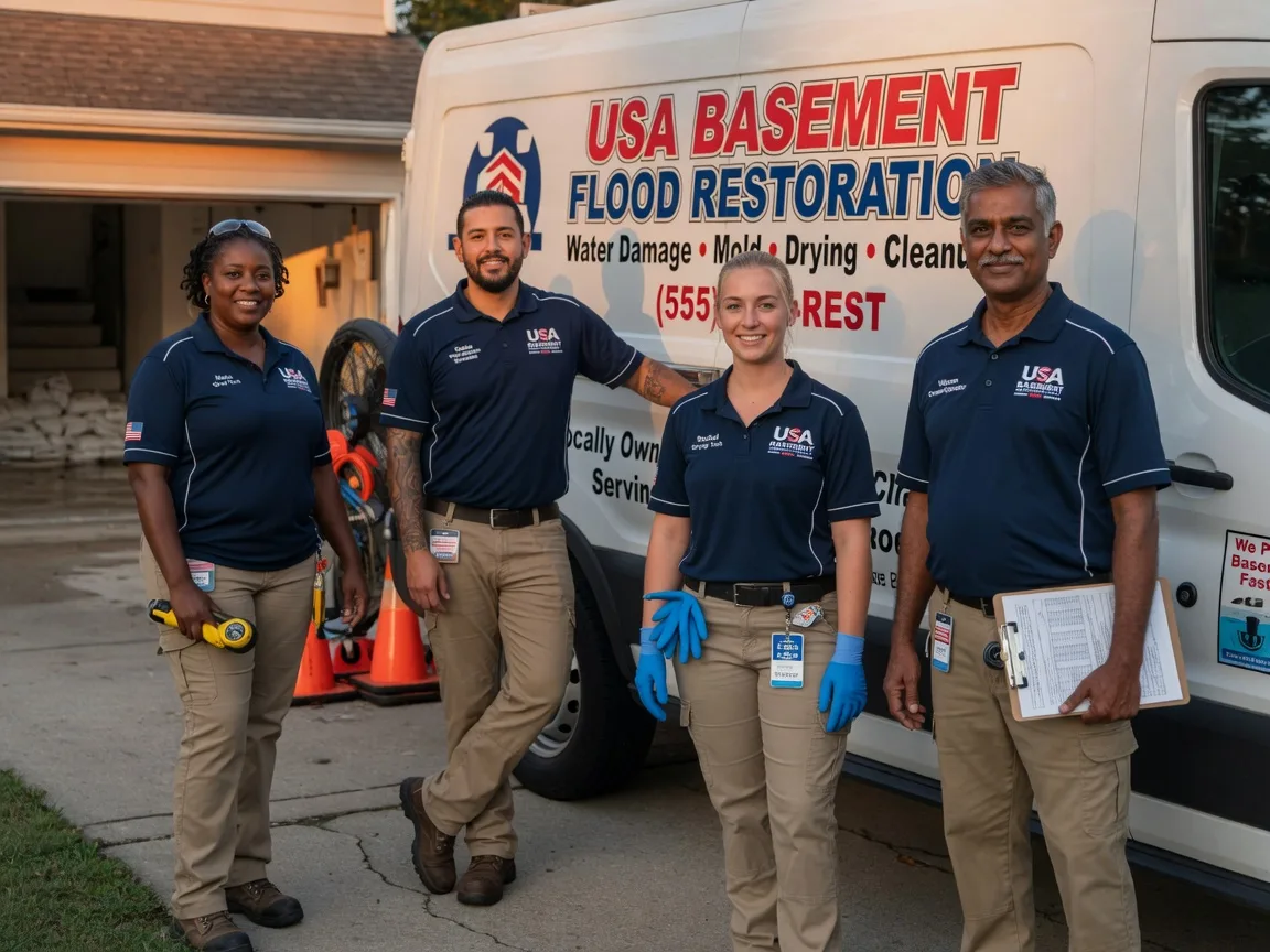 Basement Flood Cleanup company in Grace, MS